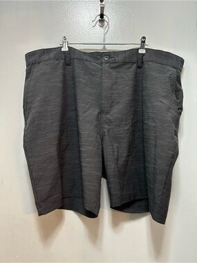 Ron Jon Men's Charcoal Gray Flat Front Shorts